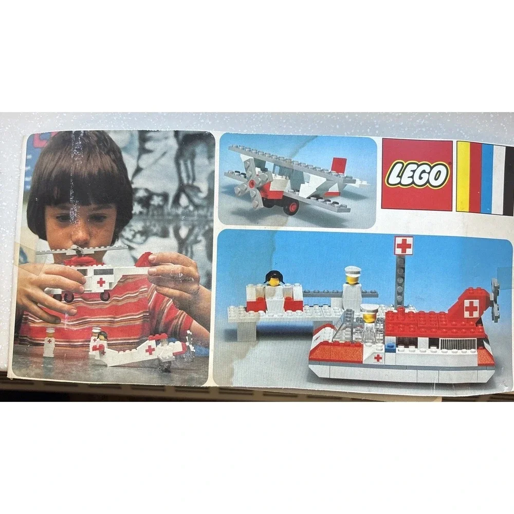 LEGO LEGOLAND: Air Ambulance 386 (partial?) Set Number 770 VTG  1975! And More